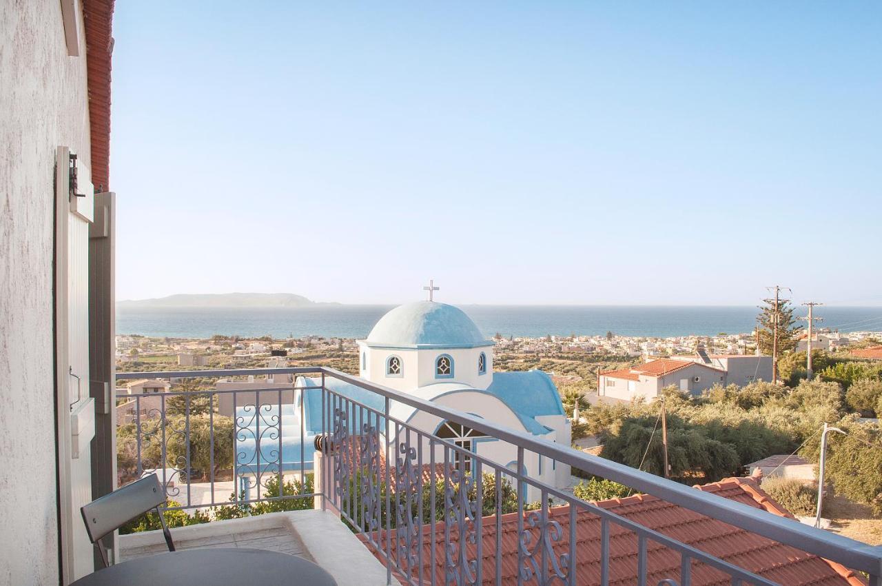 Adorable Country House With Sea & Church View! Kokkini Hani Экстерьер фото
